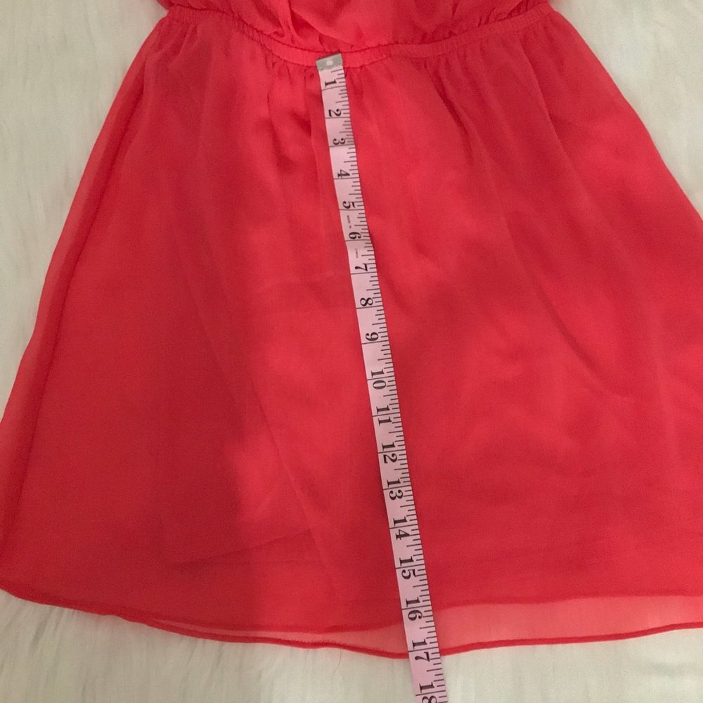 Express chiffon tube top strapless dress - Picture 6 of 6
